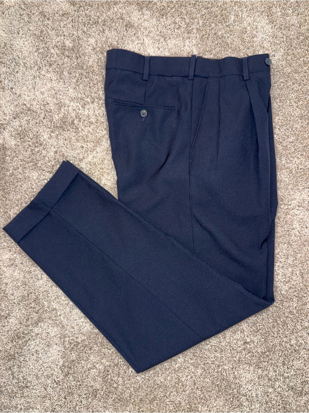Croft & Barrow Classic Fit Easy Care dress pants size 30 x 32. Navy